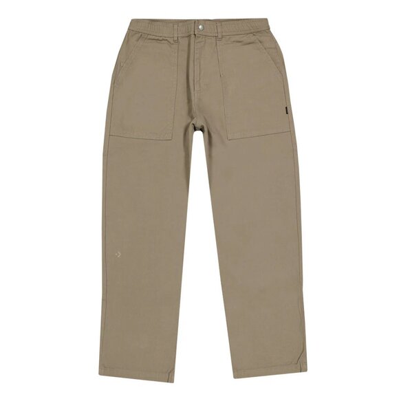 CONVERSE Star Chevron CHUCK TAYLOR Pant Light Brown sz M NWT NEW SKATEBOARDING - Picture 1 of 6